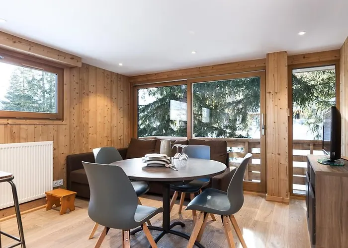 Montagnard 35m² - 1850 - 2/4 Pers - Centre Station Avec Wifi - Fr-1-631-133 Daire